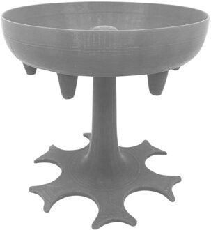 6 Borrelglas Dispenser En Houder Vullen Vloeistoffen Dispenser Party Roterende Wijnglas Houder Gehumaniseerd Niet Giftig donker grijs