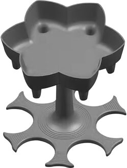 6 Borrelglas Dispenser Houder Wijn Snelle Vulling Tool Rack Bar Accessoires Caddy Liquor Dispenser Party Games Drinken Gereedschap