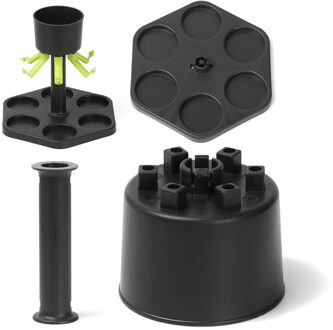 6 Borrelglas Dispenser Houder Wijn Whisky Bier Wijn Liquor Dispenser Bar Accessoires Party Games Drinken Gereedschap Glas Dispenser