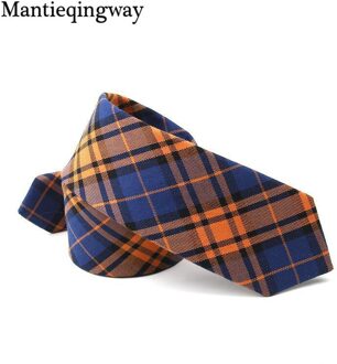 6 Cm Engeland Stijl Plaid Stropdas Strikjes Voor Mannen Vrouwen Bruiloft Stropdas Formele Slijtage Pak Katoen Skinny Tie 12