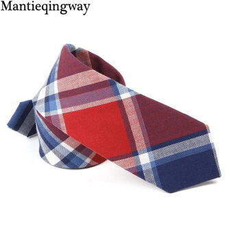 6 Cm Engeland Stijl Plaid Stropdas Strikjes Voor Mannen Vrouwen Bruiloft Stropdas Formele Slijtage Pak Katoen Skinny Tie 16