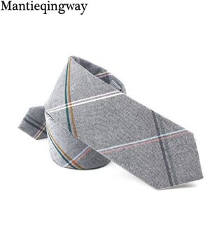 6 Cm Engeland Stijl Plaid Stropdas Strikjes Voor Mannen Vrouwen Bruiloft Stropdas Formele Slijtage Pak Katoen Skinny Tie 22