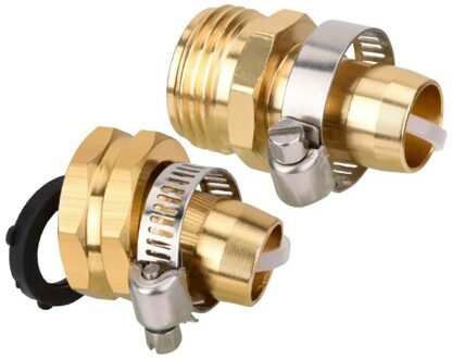 6 Deel Externe Draad Koperen Fittingen Tuinslang Accessoires Metalen Connector Elektriciteit Leverancier Factory Direct S