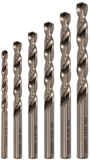 6 DELIGE CASSETTE HSS-G DIN 338 BOREN