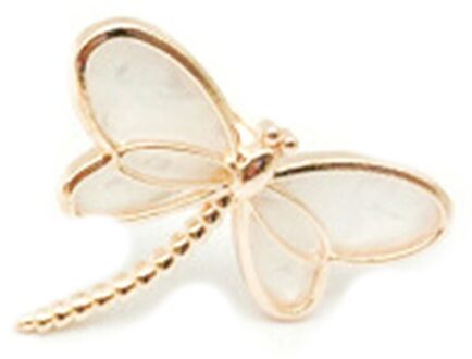 6 Delige Set, Dragonfly Servetring Servet Houder, Gebruikt Voor Bruiloft Diner Diner Tafeldecoratie Tafel Decoratie roos goud