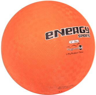 6 "Dodgeball, Speeltuin Bal Set Voor Indoor Of Outdoor Gebruik-(Zware) set Van (6) Diverse Kleuren oranje
