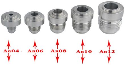 6 Een AN6 Aluminium Weld Op Montage Bung Mannelijke