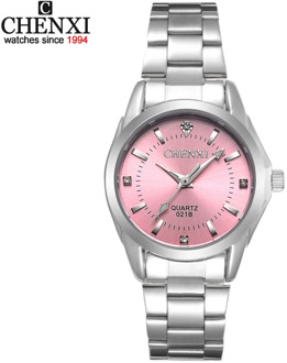 6 Fashion colors CHENXI CX021B Brand relogio Luxury Women's Casual watches waterproof watch women fashion Dress Rhinestone watch