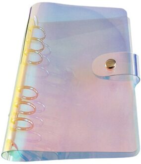 6 Gaten Pvc Loose Leaf Binder Notepad Schetsboek Business Journal Agenda Briefpapier School Kantoorbenodigdheden A7