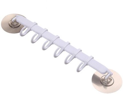 6 Haken Handdoekenrek Muur Deur Hangers Badkamer Douche Plank Bad Haak Houder Kleerhanger Thuis Badkamer Hanger Houders