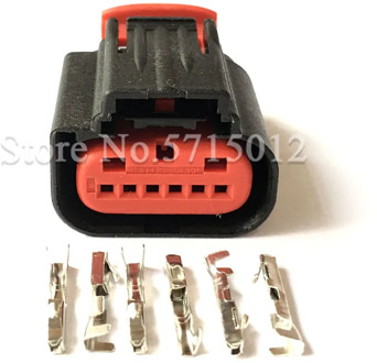 6 Hole Waterproof Car Accelerator Pedal Position Sensor Plug 1438153-5 Throttle Pedal Auto Connector For FORD