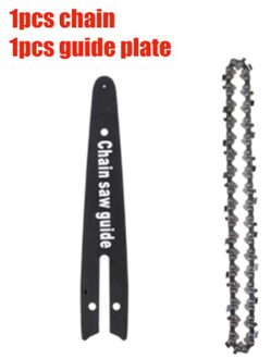 6 Inch 1200W Elektrische Kettingzaag Snoeien Kettingzaag Cordless Tuin Boom Logging Trimmen Zag Houtbewerking Cutter Tool Kits enkel en alleen kit