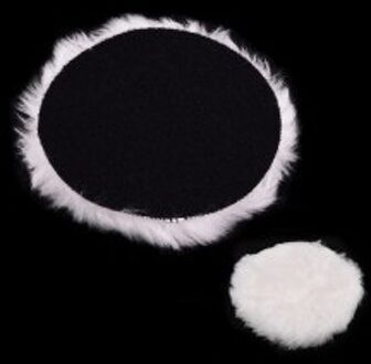 6 Inch 150Mm Wit Lam Wol Polijsten Pad Voor Auto Van Valeting Polijstmachine Buffer 150Mm/6 Inch automotive Goederen Vervanging Deel