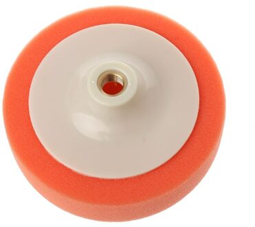 6 Inch 15Cm Auto Polijsten Buffing Polijsten Pad Spons Wiel Waxen Oranje A0NE 14mm