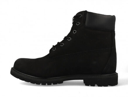 6 Inch Classic dames veterboot - Zwart - Maat 35,5