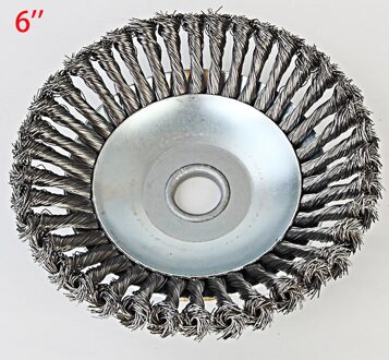 6 Inch Grastrimmer Hoofd Staaldraad Trimmen Hoofd Roesten Bosmaaier Maaier Draad Wieden Hoofd Voor Grasmaaier 6in