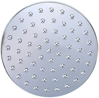 6 Inch Grote Ultra-dunne Douchekoppen Regen Ronde Douchekop Chroom Met Swivel Bal Verbinding Voor Bad Accessoires mayitr