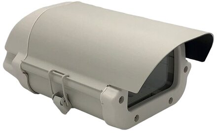 6 Inch Helder Glazen Venster Zonder Lens Uitgesneden Ring CCTV Camera Behuizing Outdoor Behuizing Waterdichte Behuizing Aluminium Cover