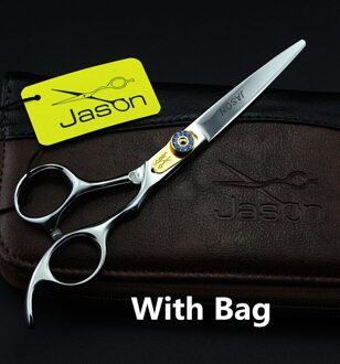 6 Inch Jason Fabriek Prijs Kappers Schaar Jp 440C Diamante Kappers Snijden Schaar Dunner Schaar Haar Schaar een snijdend Add zak