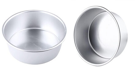 6 inch Lichtmetalen Verwijderbare Bodem Ronde Cake Bakvorm Pan Tin Mold Bakvormen Tray *