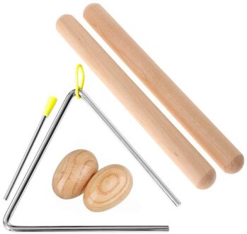 6 Inch Musical Slaginstrument, Rhythm Sticks Houten Claves, Hand Musical Slaginstrument Voor Kids