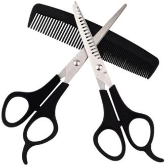 6 Inch Snijden Dunner Styling Tool Haar Schaar Rvs Salon Kappers Shears Regelmatige Platte Tanden Blades 2