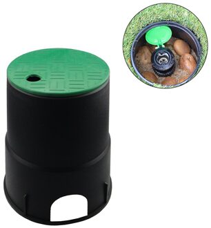 6 Inch Tuin Gazon Ondergrondse Klep Doos Cap Plastic Sprinkler Drenken Kleppendeksel
