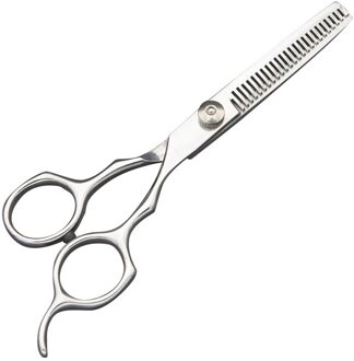 6 Inch Tweesnijdend Kapsalon Stylist Kappers Dunner Shears Schaar Smj