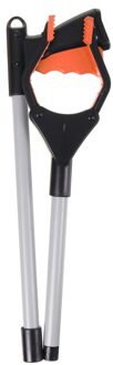 6 Kleur Aluminium Vouwen De Fetch Apparaat Pickup Sanitaire Vuilnis Tang Tuin Voor Tuin Gereedschap Tool oranje