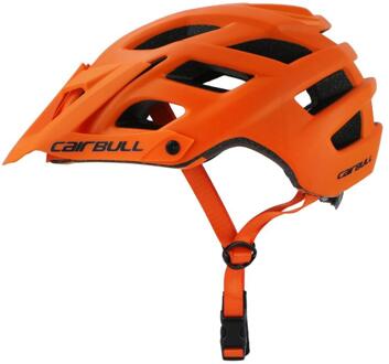 6 Kleur Fietshelm Eps Integraal Gegoten Ademend Fietshelm Rood Mtb Onderdelen Racefiets Helm Apparatuur Outdoor oranje