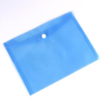 6 Kleuren Beschikbaar Transparante Plastic Document Zak Bestandsmap School Kantoorbenodigdheden A4 Briefpapier Pouch Case 1