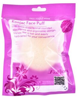 6 Kleuren Ronde Vorm Konjac Spons Cosmetische Puff Gezicht Spons Natuurlijke Konjac Puff Gezichtsreiniger Tool Wassen Flutter wit