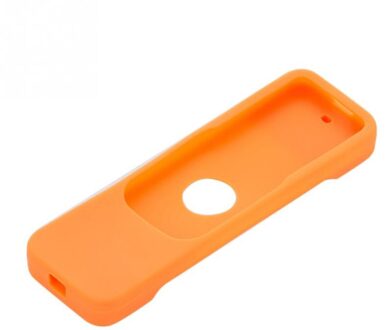 6 Kleuren Voor Keuze Siliconen Beschermhoes Cover Skin Voor Apple Tv 4 Afstandsbediening Oranje