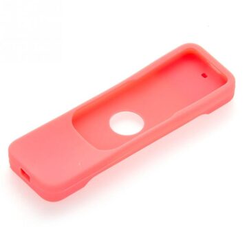 6 Kleuren Voor Keuze Siliconen Beschermhoes Cover Skin Voor Apple Tv 4 Afstandsbediening Roze