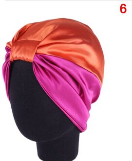 6 Kleuren Zijde Salon Motorkap Vrouwen Slaap Badmuts Badhanddoek Haar Droog Quick Elastische Haarverzorging Bonnet Head Wrap hoed N6