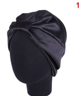 6 Kleuren Zijde Salon Motorkap Vrouwen Slaap Douche Cap Elastische Haarverzorging Bonnet Head Wrap Hoed N1