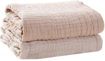 6 Layers Cotton Baby Receiving Blanket Infant Kids Swaddle Wrap Blanket Sleeping Warm Quilt Bed Cover Muslin Baby Blanket