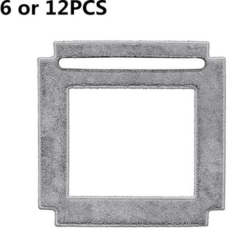 6 Of 12 Stuks Originele Mop Pad Fit Voor Hutt W66 Stofzuiger Vervangingen Accessoires Onderdelen Robot