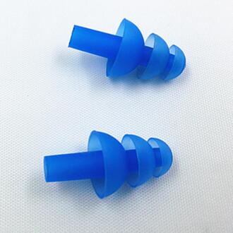 6 Paar Waterdichte Zwemmen Siliconen Zwemmen Oordopjes Voor Volwassen Zwemmers Kinderen Duiken Zachte Anti-geluid Ear Plug