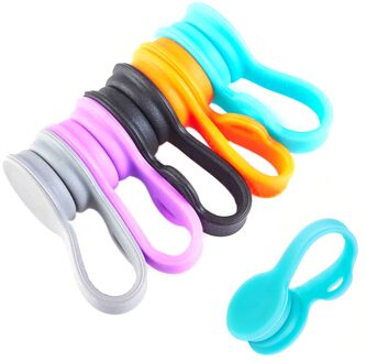 6 Pack Kabel Organisatoren Magnetische Kabel Clips Oordopjes Snoeren Winder Bookmark Clips Usb Kabel Manager Keeper Wrap Ties Bandjes