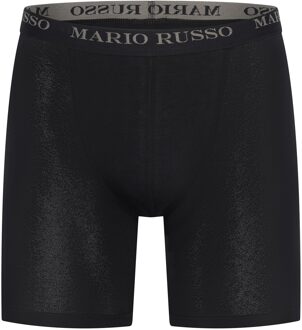 6-pack long fit boxers Zwart