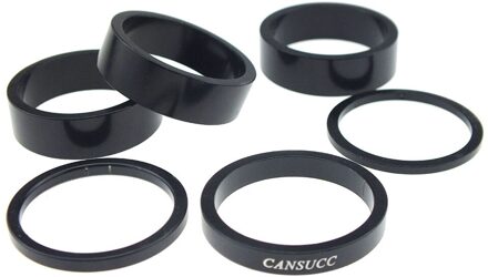 6 Pack Mountain Mtb Stuurpen Spacers Headset Spacer Kit Universal Fit 1 1/8-Inch Stuurpen Fietsaccessoires