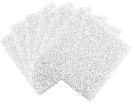 6 Pack Stoom Mop Pads Compatibel Met Voor Licht N 7338ANW 7338 7339 Vloer Stoomboot