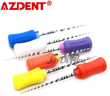 6 pcs/box Dental Endodontics NiTi Hand Use Super Rotary File SX-F3 25mm Dental Root Canal File
