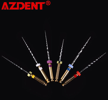 6 pcs/box Dental Engine Use NiTi Super Rotary File SX-F3 25mm Machine Taper Nickel-titanium Alloy