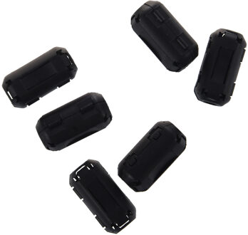6 Pcs Clip On Emi Rfi Noise Ferrietkern Filter Voor 5 Mm Kabel
