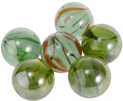 6 Pcs Knikkers Transparante Glazen Pakket Diy Ambachten Decoratieve Aquarium Vaas 35Mm