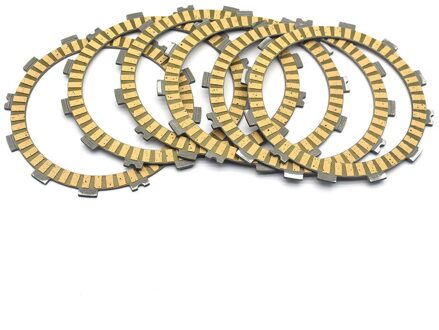 6 Pcs Motorfiets Koppeling Wrijving Platen Kit Voor Suzuki LT-F500F K3 K4 K5 K6 K7 Vinson 4WD 2003-2007 LTF500 Ltf 500 F Atv