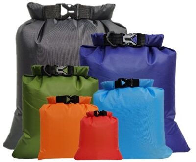 6 PCS Outdoor Waterproof Bag Dry Sack for Drifting Boating Floating Kayaking Beach