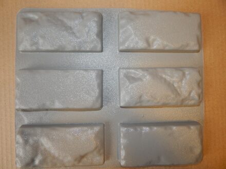 6 pcs Plastic Mallen voor Beton Gips Super Beste Prijs Muur Steen Cement Tegels "oude Bakstenen" Decoratieve muur mallen